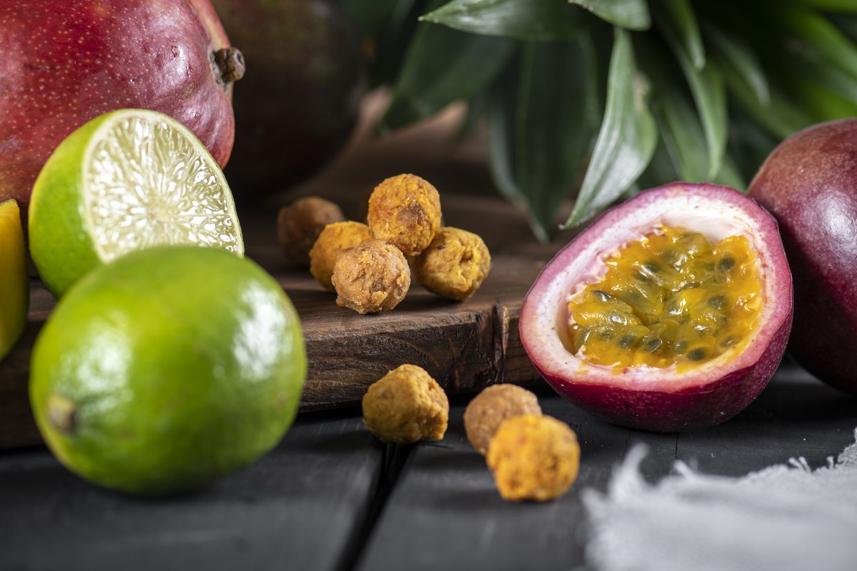 Dried fruit balls in all flavours