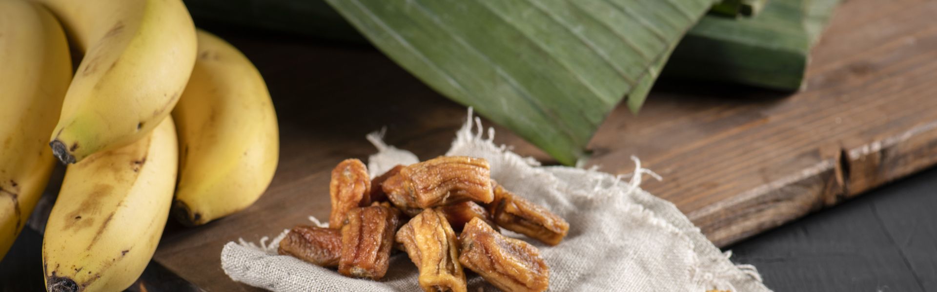 Dried bananas all slices conventional