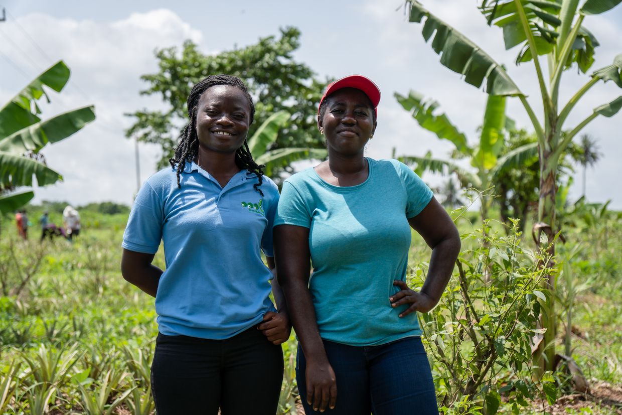 Collaboratrices du projet HPW Mixed Cropping