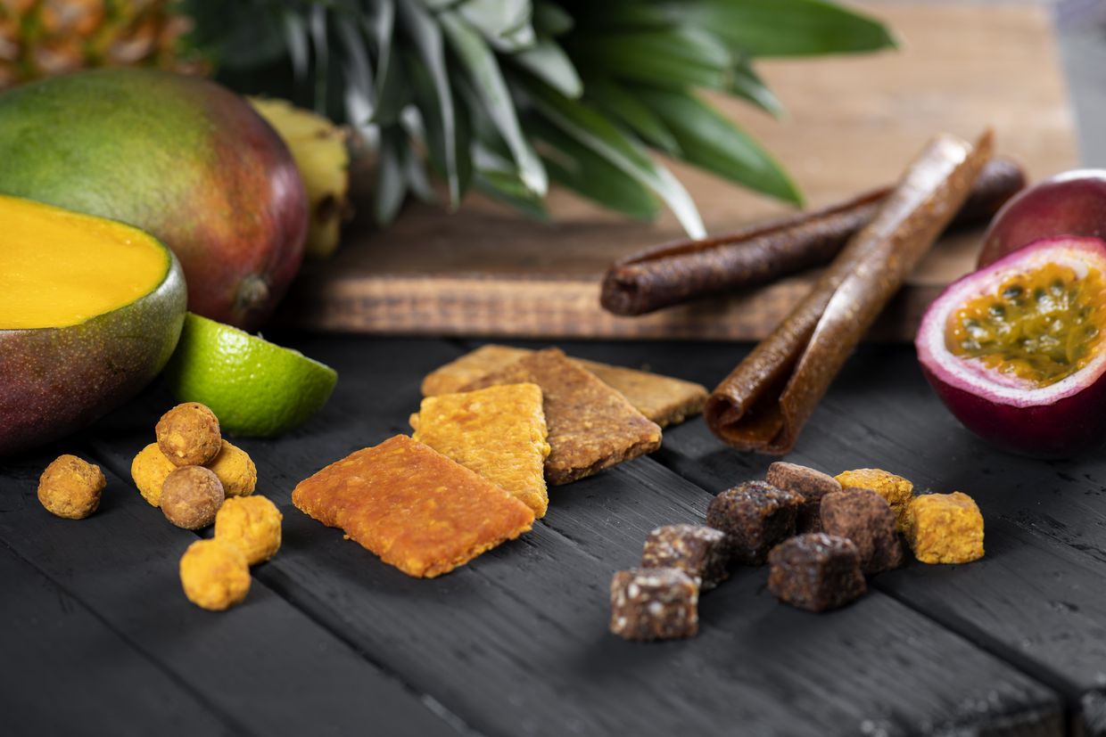 Alle getrockneten Fruchsnacks der HPW AG