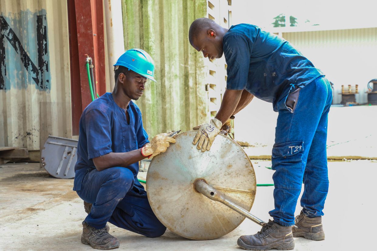 Technical staff of HPW Ivory Coast