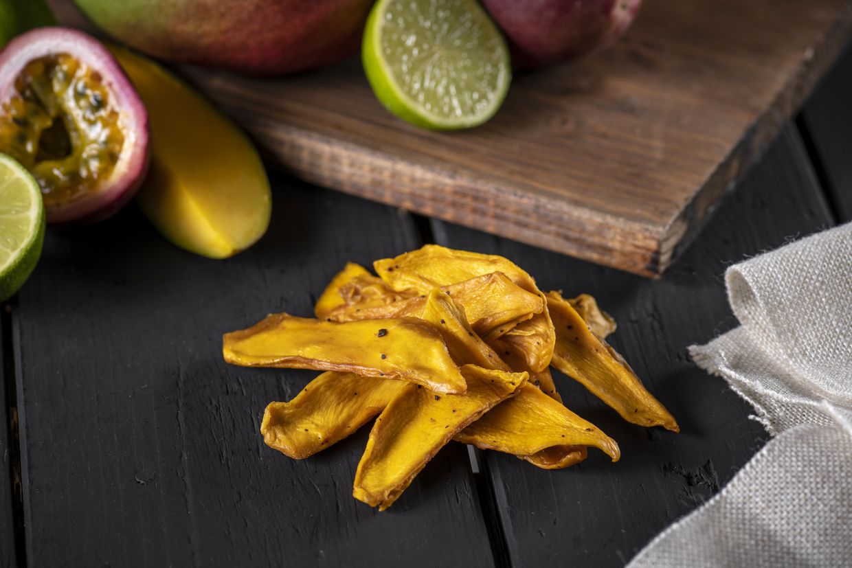 Dried mango fusion with lime